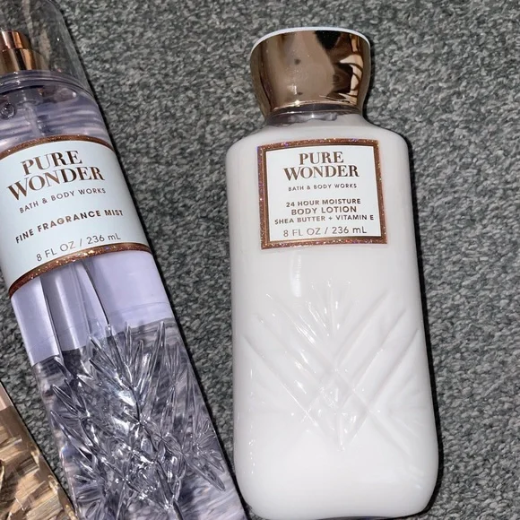 Brand New Never Used Bath & Body Works Pure Wonder Shower Gel Mist Lotion - Picture 4 of 8